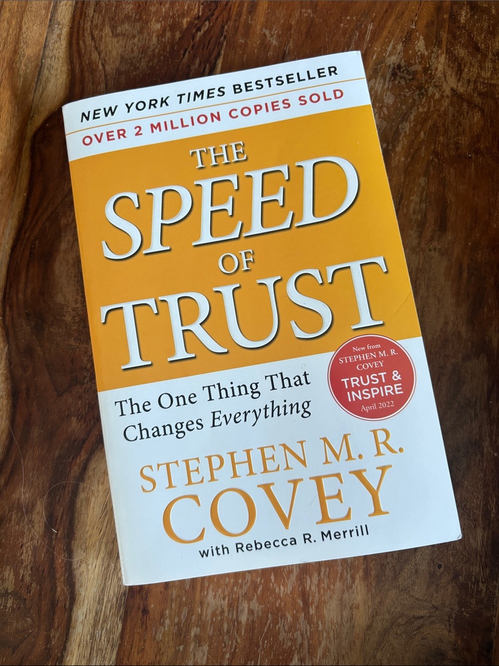 The Speed of Trust